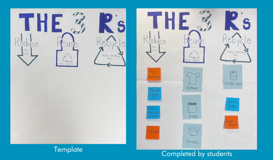 Sustainability Anchor Charts Take Care of Texas